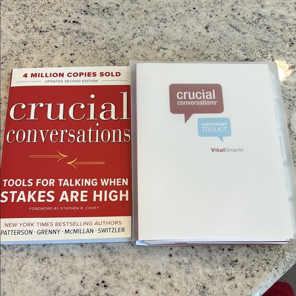 Crucial Conversations Book and Toolkit NEW!